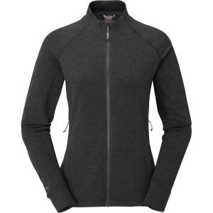 Rab Women’s Nexus Stretch Fleece Jacket, Lightweight for Hiking, Climbing & Layering(Black)