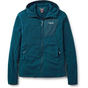 Rab Women’s Tecton Hoody – Full-Zip Fleece Jacket for Hiking & Climbing(Tempest Blue)