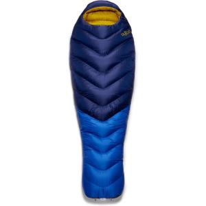 Rab Men’s Neutrino Down Sleeping Bag – Lightweight Warm Mummy Sleep Sack for Climbing & Mountaineering(Nightfall Blue)