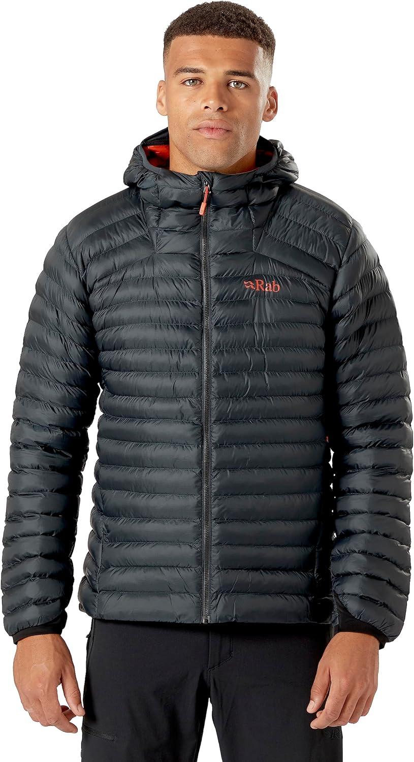 imageRab Mens Cirrus Alpine Jacket Lightweight Insulated Coat for Climbing amp MountaineeringBelugaBeluga