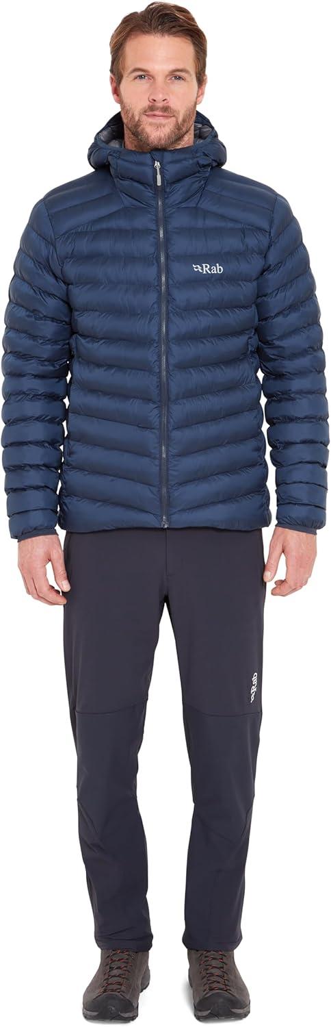 imageRab Mens Cirrus Alpine Jacket Lightweight Insulated Coat for Climbing amp MountaineeringTempest Blue
