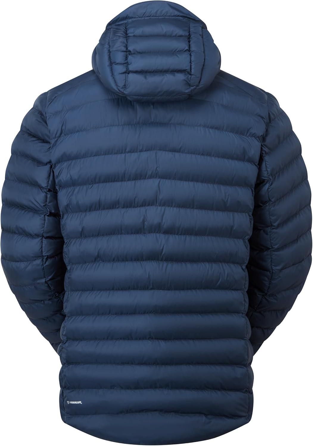 imageRab Mens Cirrus Alpine Jacket Lightweight Insulated Coat for Climbing amp MountaineeringTempest Blue