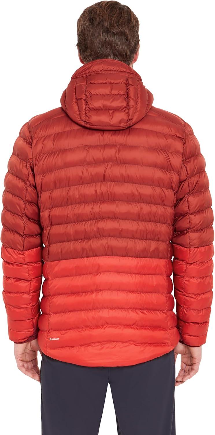 imageRab Mens Cirrus Alpine Jacket Lightweight Insulated Coat for Climbing amp MountaineeringTuscan RedDark Horizon