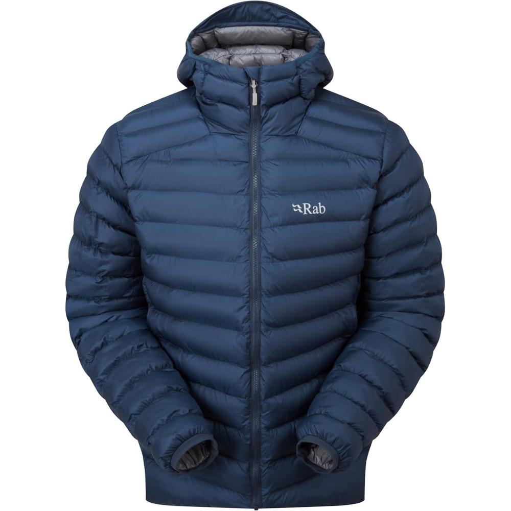 imageRab Mens Cirrus Alpine Jacket  Lightweight Insulated Coat for Climbing amp MountaineeringTempest Blue