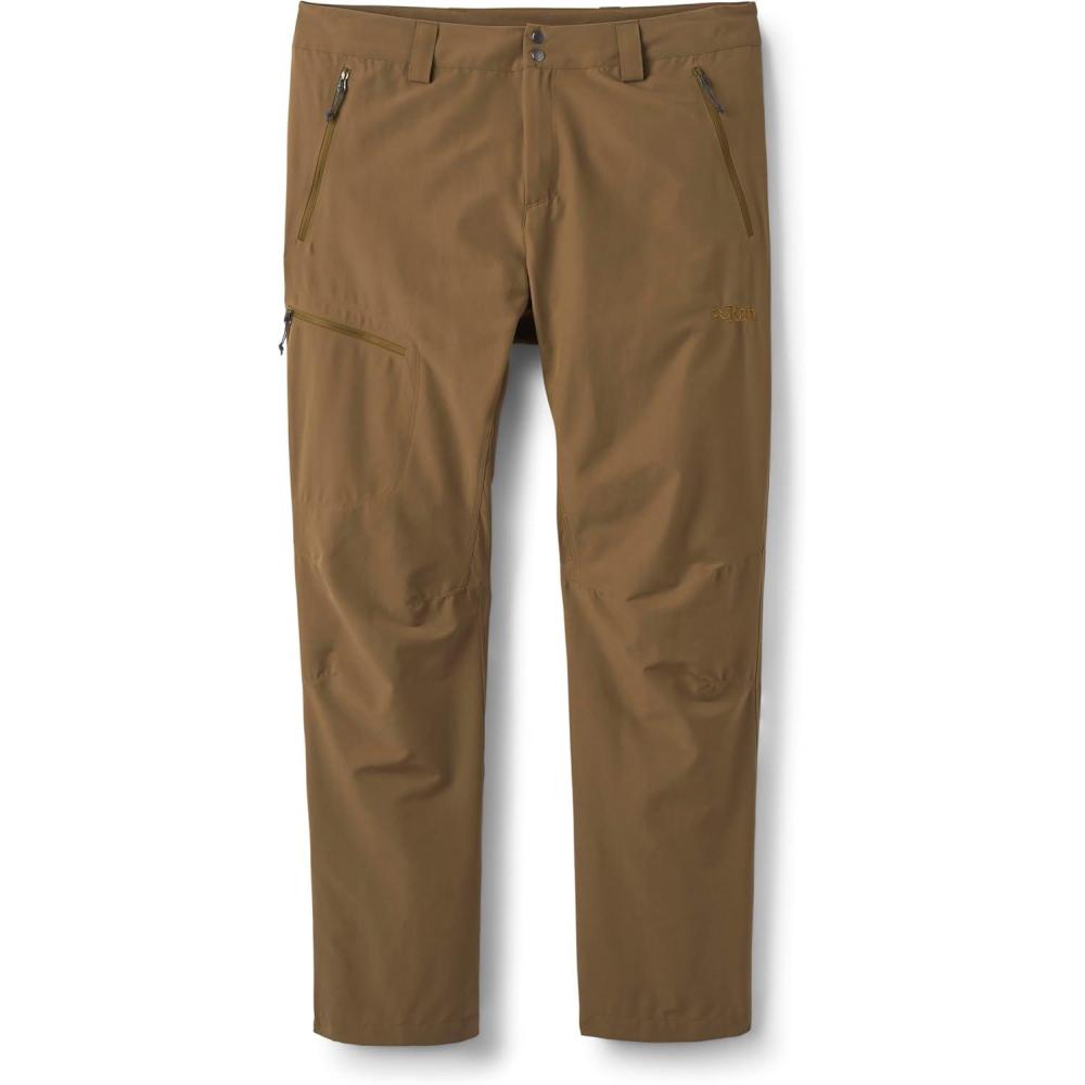 imageRab Mens Incline Light Pants  Lightweight Breathable Softshell Pants for Hiking Trekking amp ClimbingOak