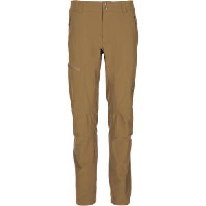 Rab Men’s Incline Light Pants – Lightweight Breathable Softshell Pants for Hiking, Trekking, & Climbing(Cumin)