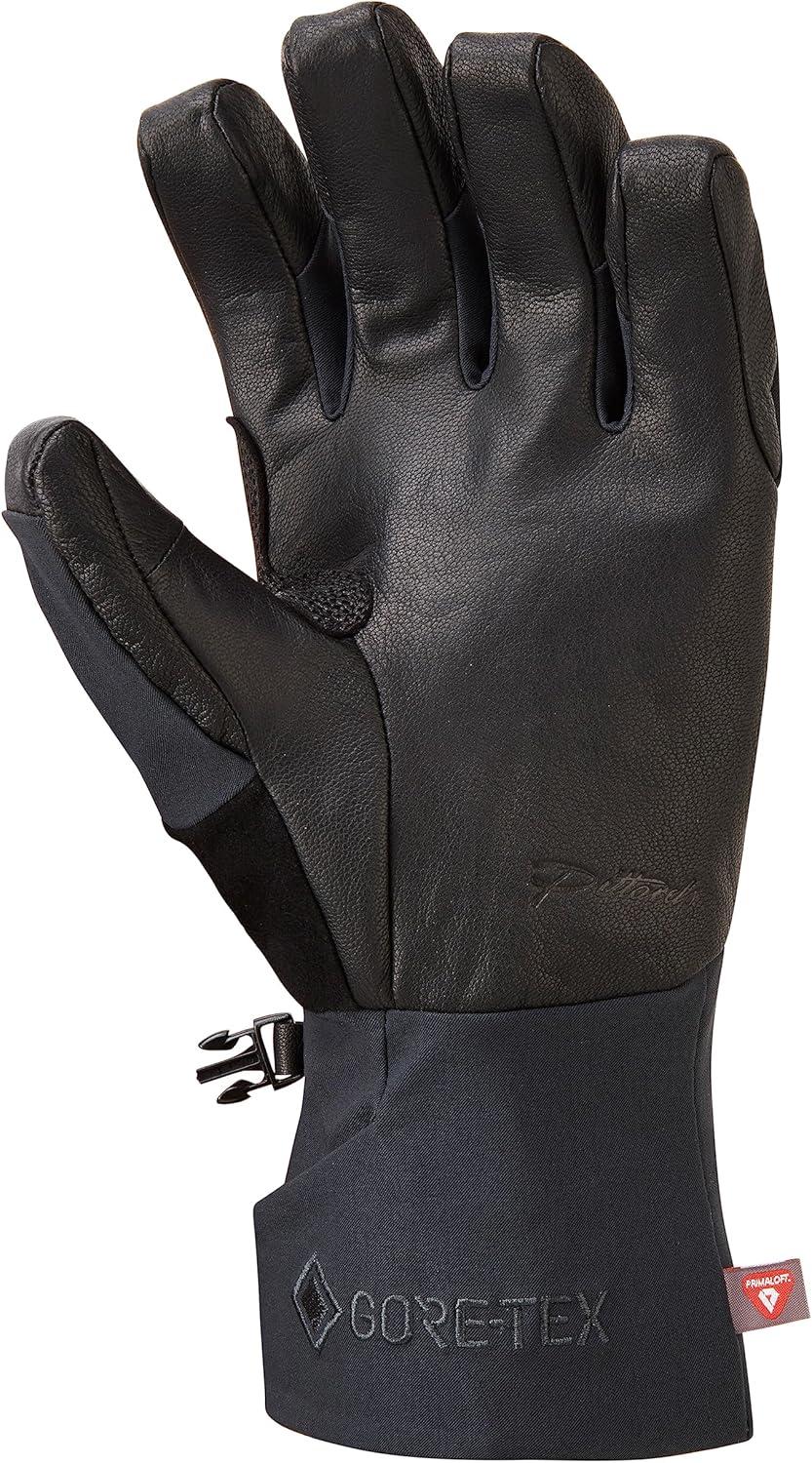 imageRab Fulcrum GTX Waterproof Breathable GORETEX Leather Gloves for Climbing amp MountaineeringBlack