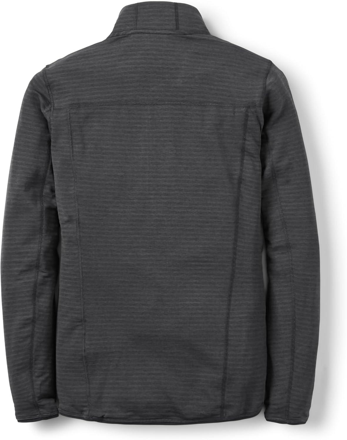 imageRab Mens Ascendor Light PullOn HalfZip Fleece for Climbing Skiing amp MountaineeringBlack