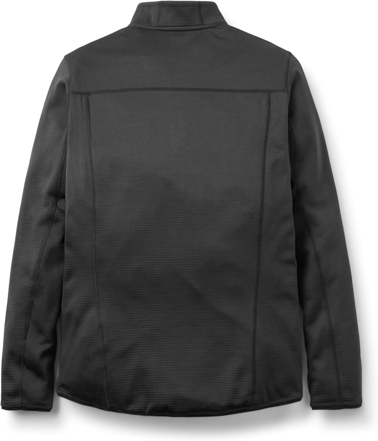 imageRab Mens Ascendor PullOn HalfZip Fleece Jacket for Skiing Climbing amp MountaineeringBlack