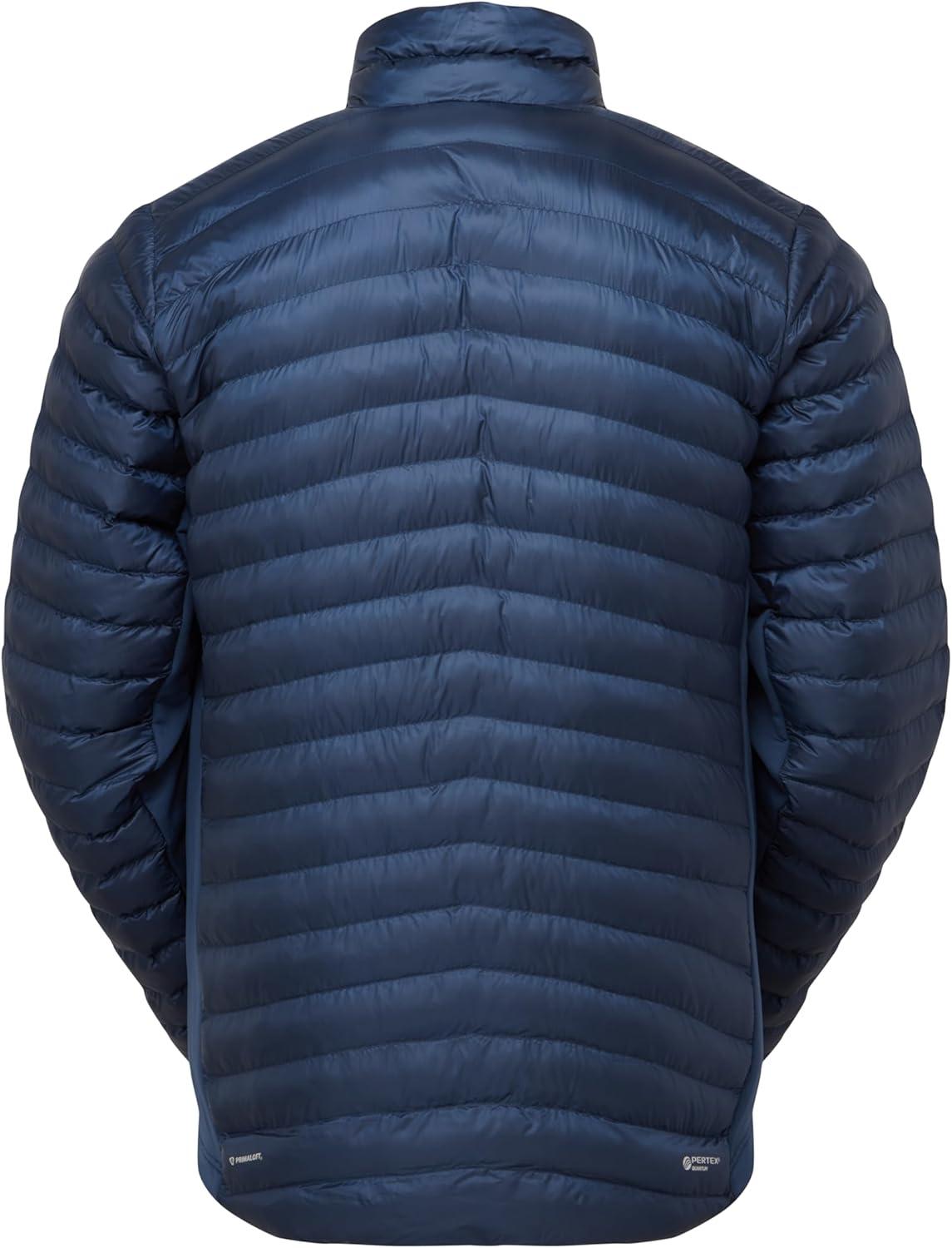 imageRab Mens Cirrus Flex Jacket Lightweight Insulated Puffy Coat for Hiking Skiing amp ClimbingTempest Blue