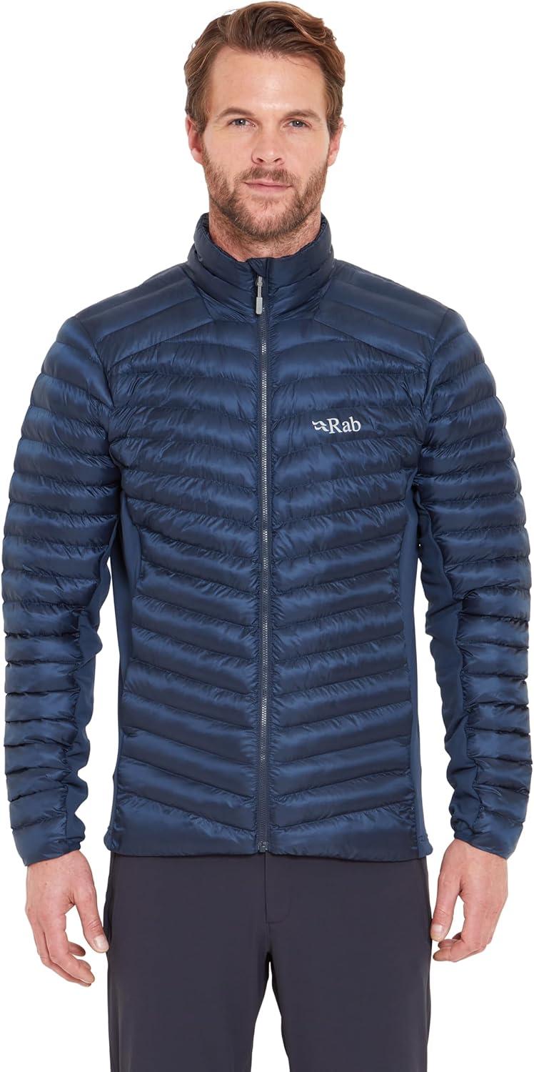imageRab Mens Cirrus Flex Jacket Lightweight Insulated Puffy Coat for Hiking Skiing amp ClimbingTempest Blue