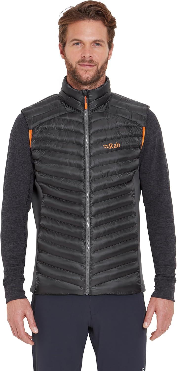 imageRab Mens Cirrus Flex Vest Lightweight Insulated Puffy Gilet for Hiking Skiing amp ClimbingGraphene