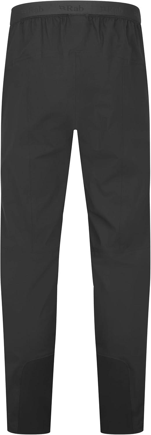 imageRab Mens Firewall Mountain Pants Waterproof Breathable Shell Pants for Hiking amp ClimbingBlack