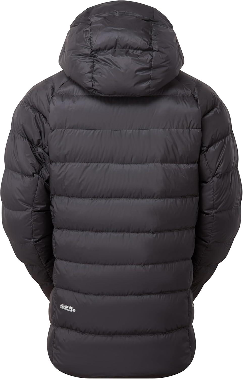 imageRab Mens Glaceon Pro Down Jacket Lightweight Down Coat for Hiking Climbing amp MountaineeringAnthracite