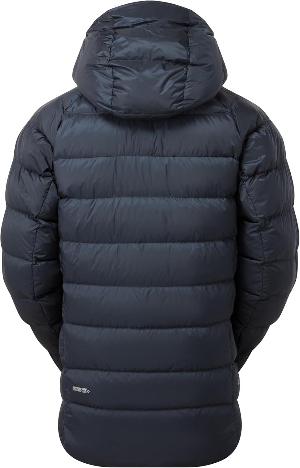 imageRab Mens Glaceon Pro Down Jacket Lightweight Down Coat for Hiking Climbing amp MountaineeringBeluga