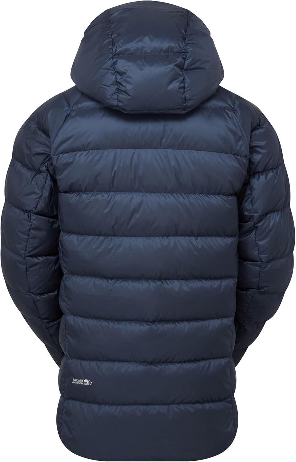 imageRab Mens Glaceon Pro Down Jacket Lightweight Down Coat for Hiking Climbing amp MountaineeringTempest Blue
