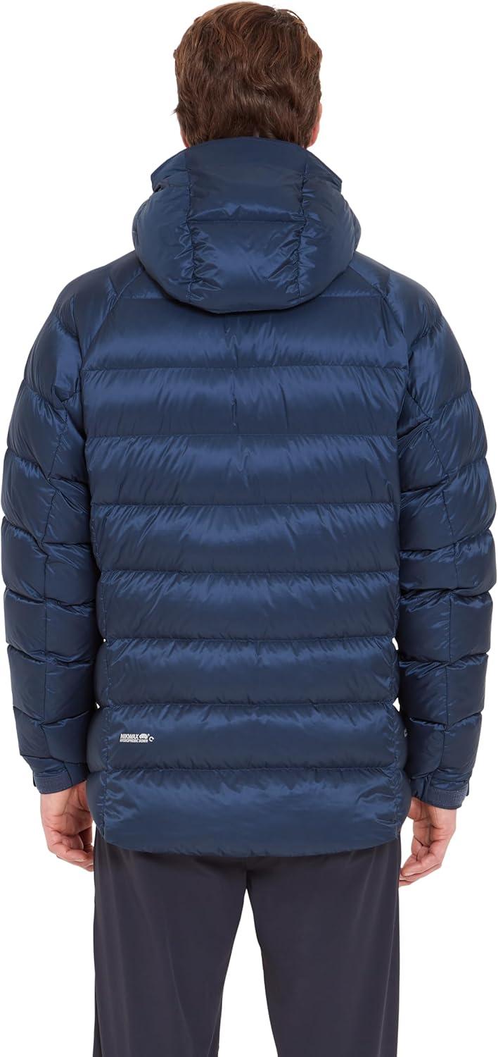 imageRab Mens Glaceon Pro Down Jacket Lightweight Down Coat for Hiking Climbing amp MountaineeringTempest Blue