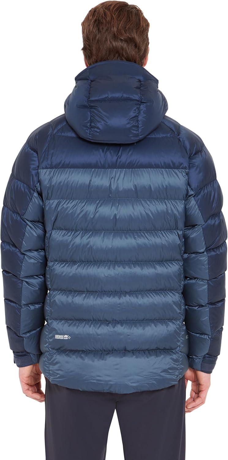 imageRab Mens Glaceon Pro Down Jacket Lightweight Down Coat for Hiking Climbing amp MountaineeringTempest BlueOrion Blue