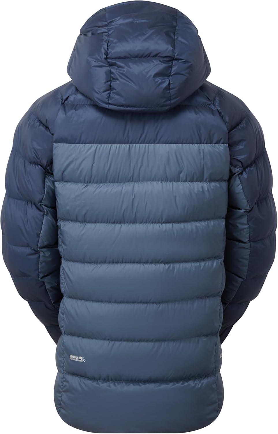 imageRab Mens Glaceon Pro Down Jacket Lightweight Down Coat for Hiking Climbing amp MountaineeringTempest BlueOrion Blue