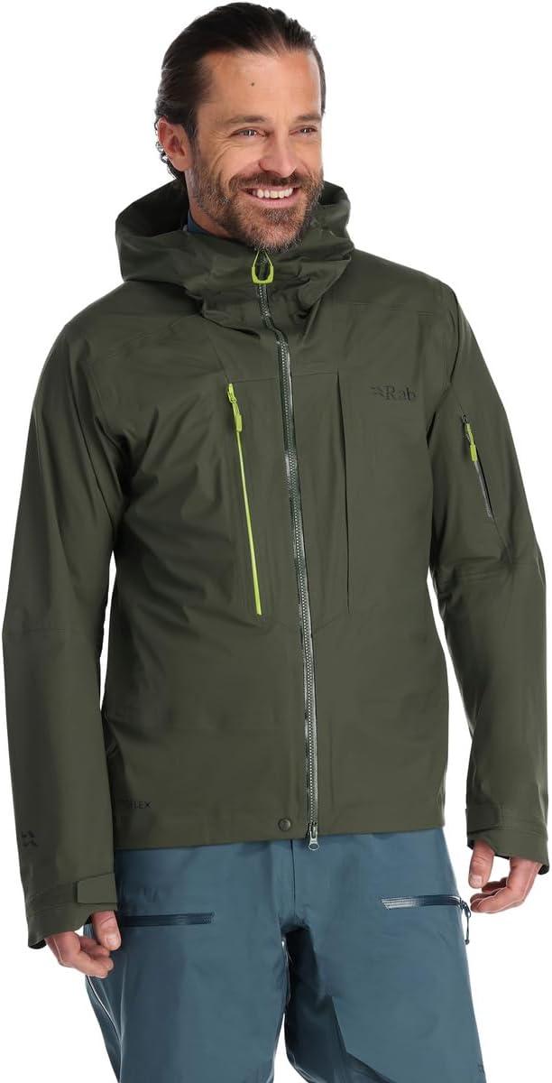 imageRab Mens Khroma Kinetic Waterproof Breathable Jacket for Skiing amp MountaineeringArmy