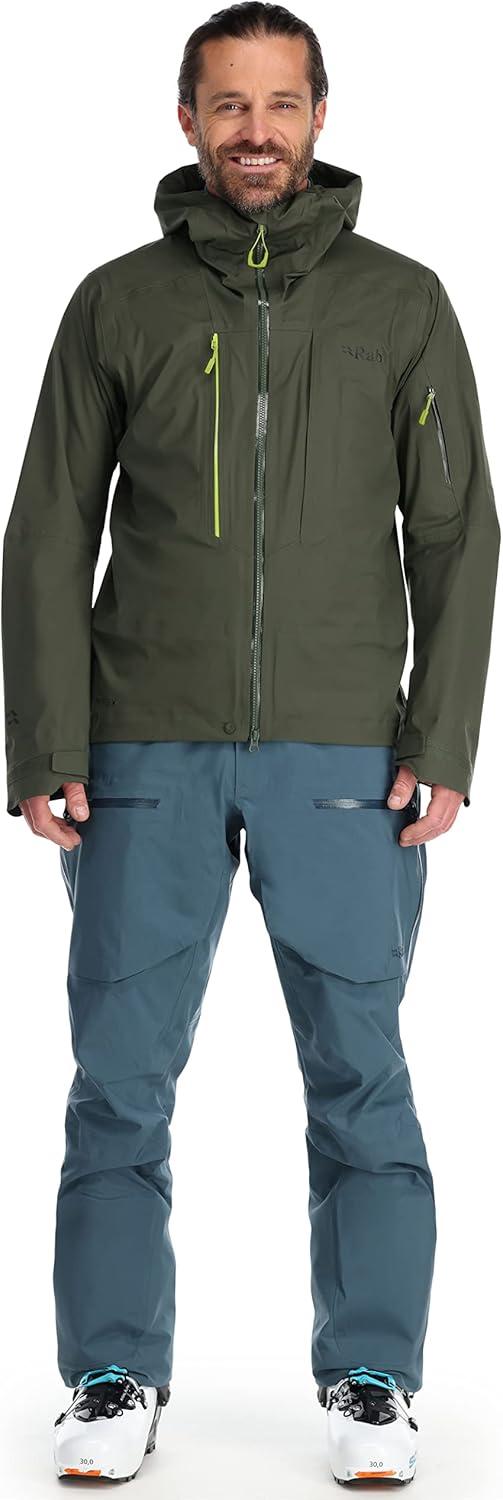 imageRab Mens Khroma Kinetic Waterproof Breathable Jacket for Skiing amp MountaineeringArmy