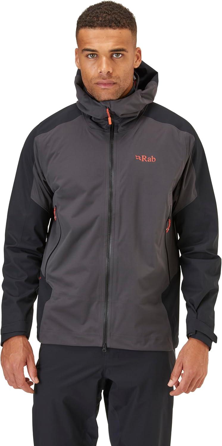 imageRab Mens Kinetic Alpine 20 Jacket Waterproof Breathable Coat for Skiing amp MountaineeringAnthracite