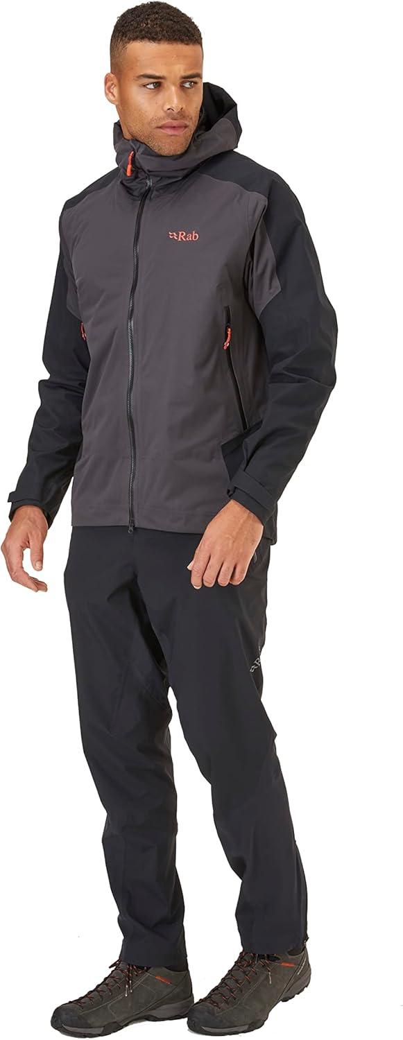 imageRab Mens Kinetic Alpine 20 Jacket Waterproof Breathable Coat for Skiing amp MountaineeringAnthracite