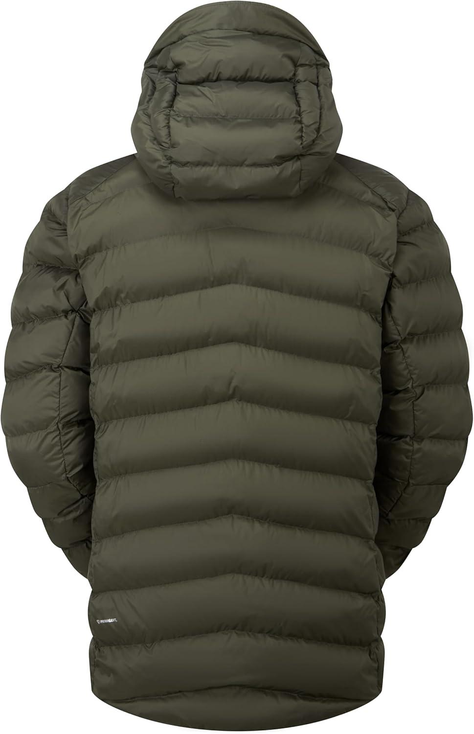 imageRab Mens Nebitron Pro Hooded Jacket Lightweight amp Insulated for Hiking amp MountainArmy