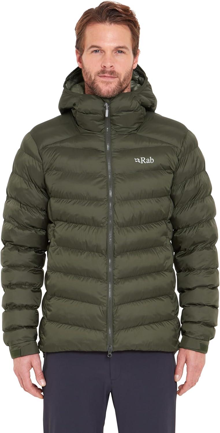 imageRab Mens Nebitron Pro Hooded Jacket Lightweight amp Insulated for Hiking amp MountainArmy