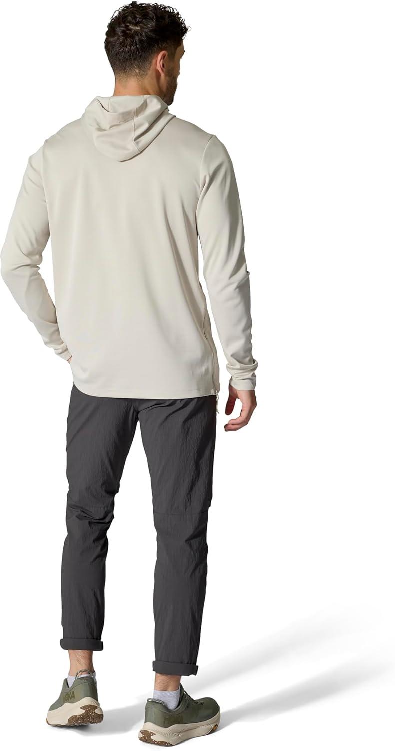 imageRab Mens Staden Hoody Lightweight Breathable Hooded Midlayer for Hiking amp ClimbingPebble