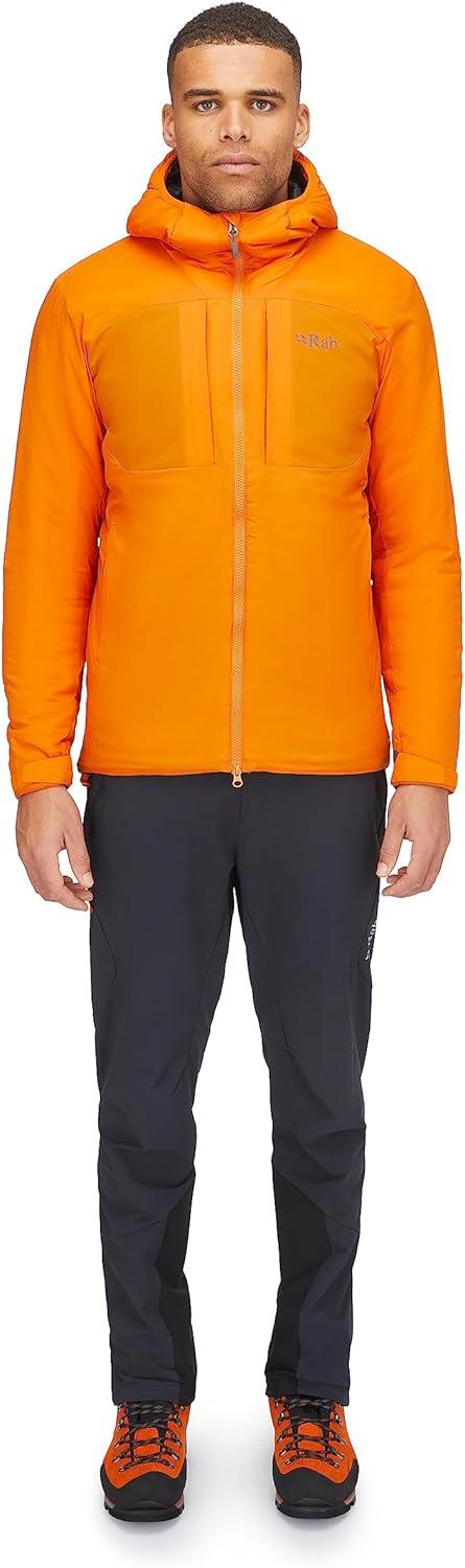 imageRab Mens Xenair Alpine Jacket Lightweight Insulated Coat For Hiking Skiing amp ClimbingMarmalade