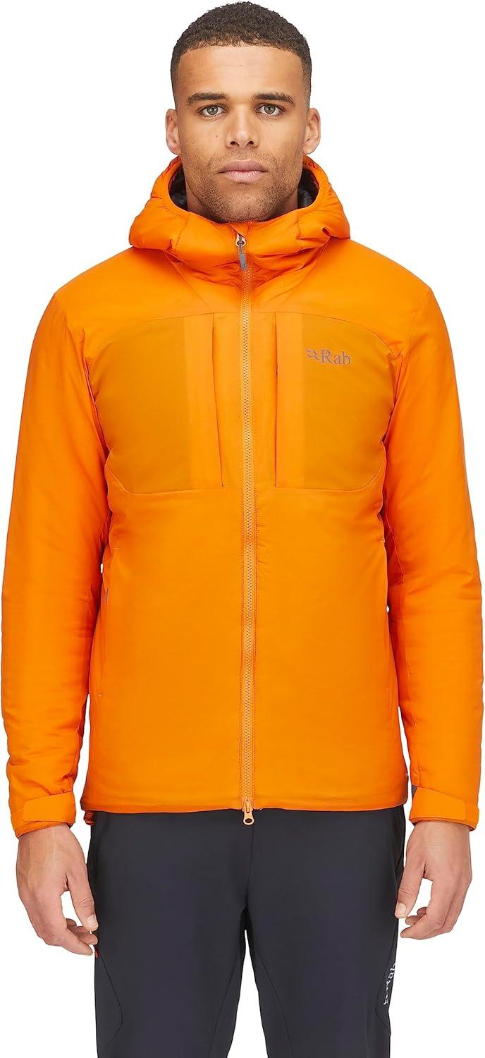imageRab Mens Xenair Alpine Jacket Lightweight Insulated Coat For Hiking Skiing amp ClimbingMarmalade