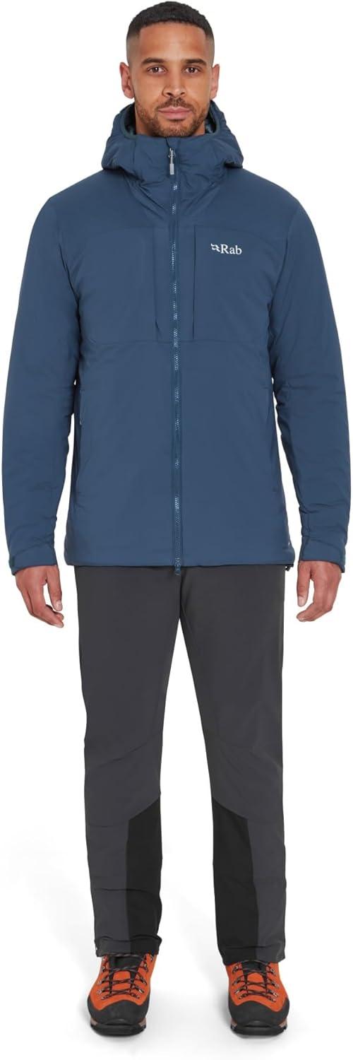 imageRab Mens Xenair Alpine Jacket Lightweight Insulated Coat For Hiking Skiing amp ClimbingTempest Blue