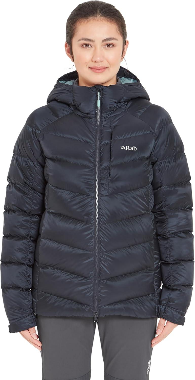 imageRab Womens Glaceon Pro Jacket Lightweight Down Coat for Hiking Climbing amp MountaineeringBeluga