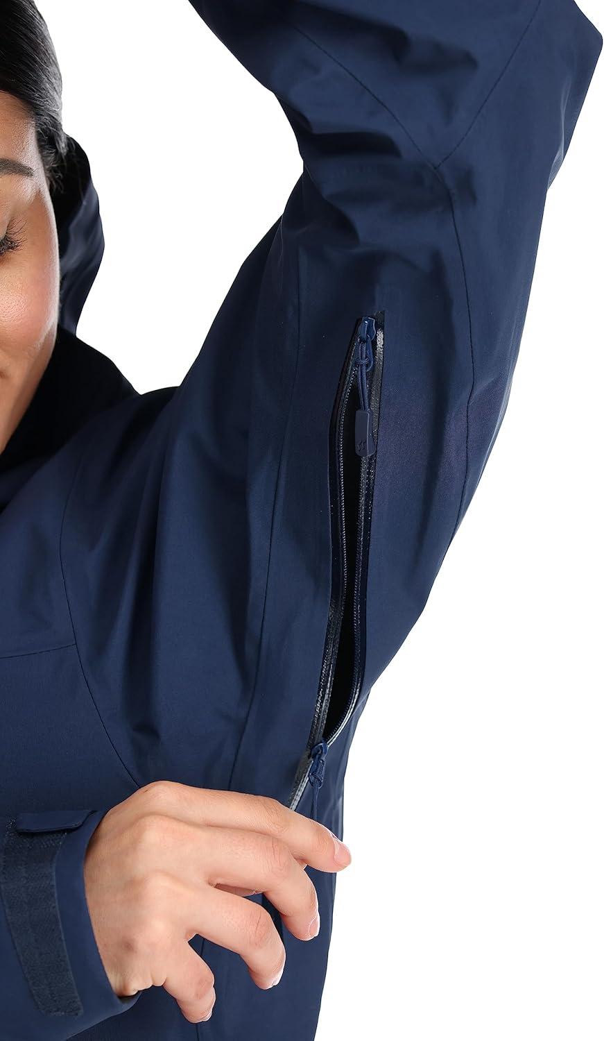 imageRab Womens Kangri GTX Jacket Waterproof Breathable GORETEX Shell for Hiking Climbing amp MountaineeringDeep Ink