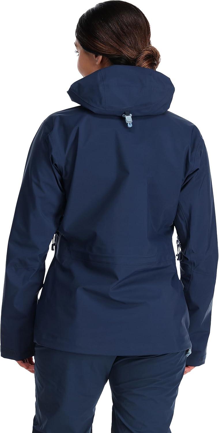 imageRab Womens Kangri GTX Jacket Waterproof Breathable GORETEX Shell for Hiking Climbing amp MountaineeringDeep Ink