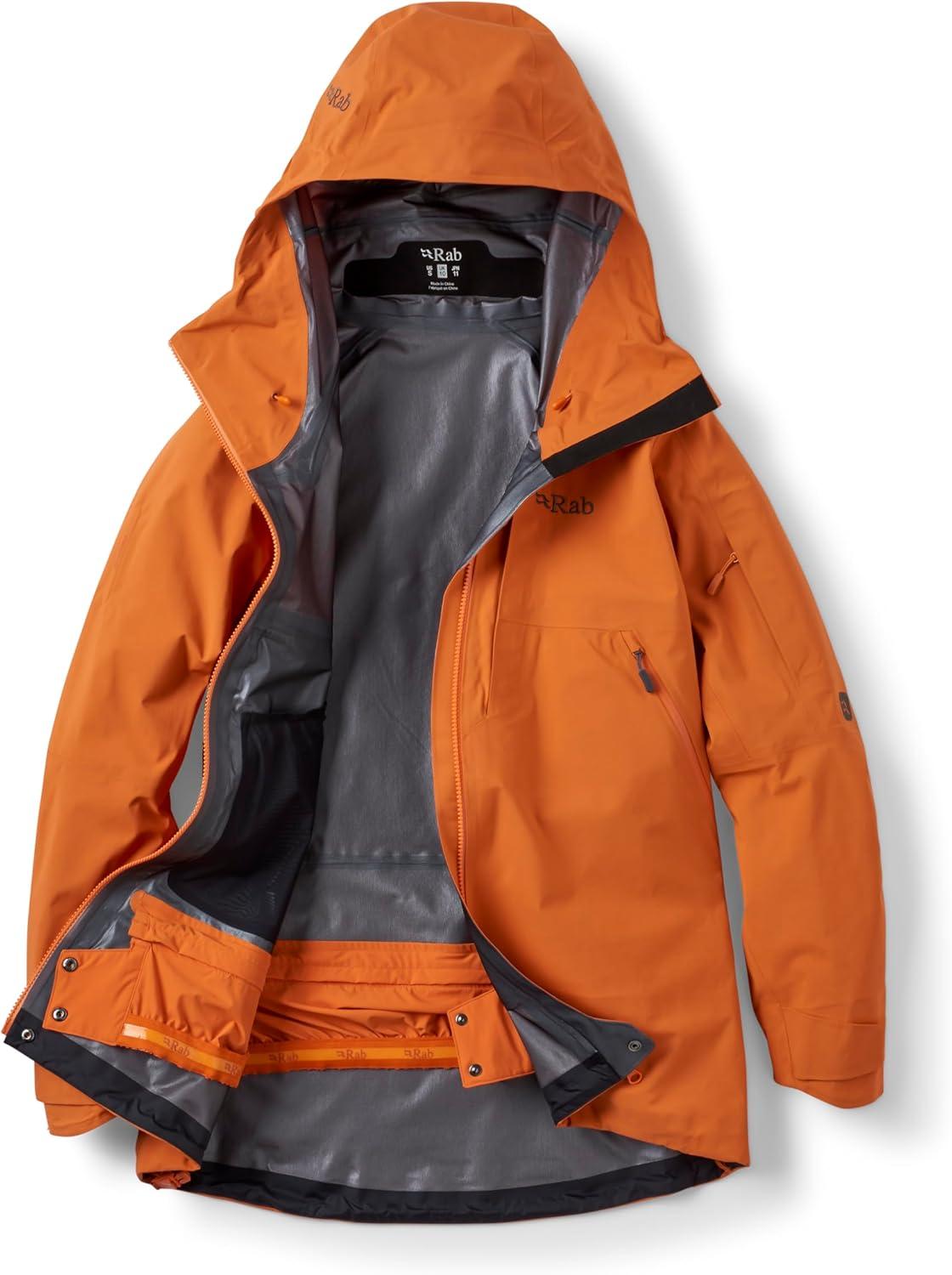 imageRab Womens Khroma Diffuse GTX Jacket GoreTex Waterproof Breathable Coat for Skiing amp MountaineeringDark Melba