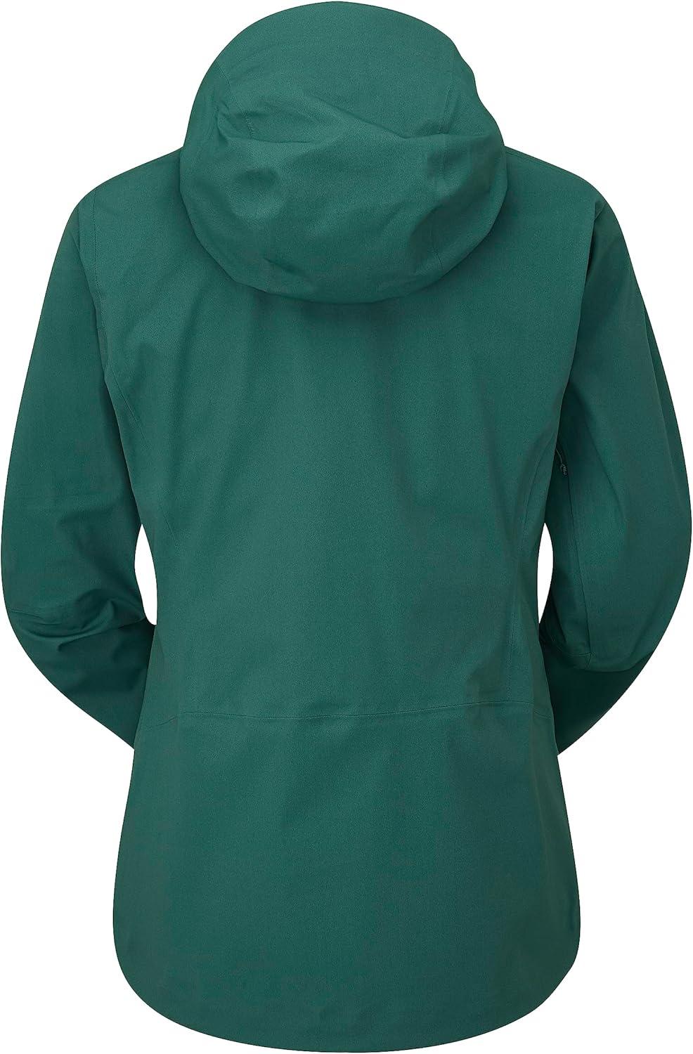 imageRab Womens Khroma Kinetic Jacket Waterproof Breathable Coat for Skiing amp MountaineeringGreen Slate