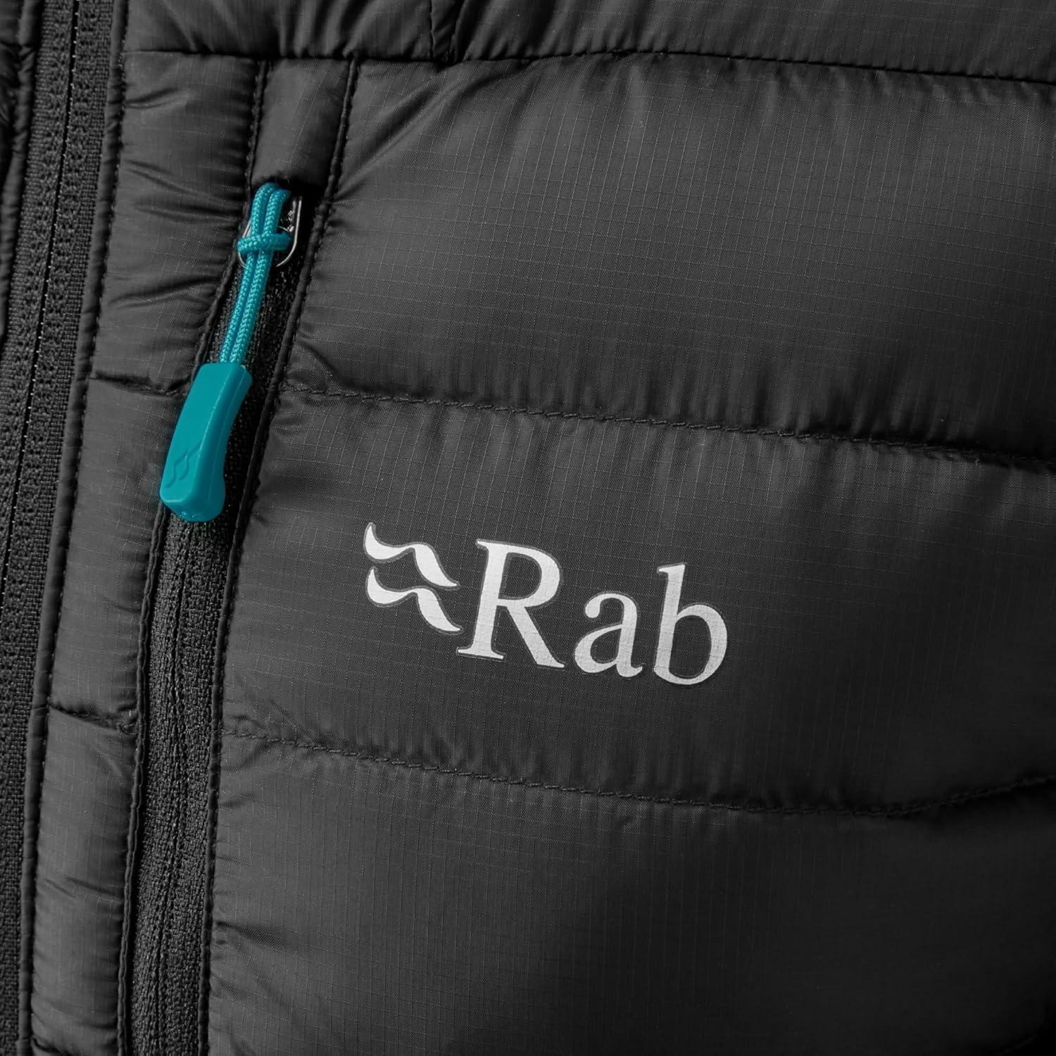 imageRab Womens Microlight Alpine 700Fill Down Hooded Puffer Jacket for Hiking amp SkiingBlack