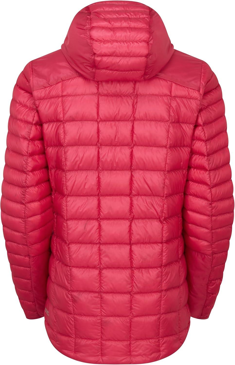 imageRab Womens Mythic Alpine Light Jacket Down Insulated WaterRepellent Windproof Hooded for Hiking Climbing amp CasualWatermelon
