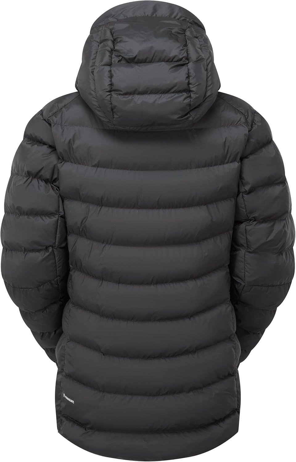 imageRab Womens Nebitron Pro Hooded Jacket Lightweight amp Insulated for Hiking amp MountainBlack