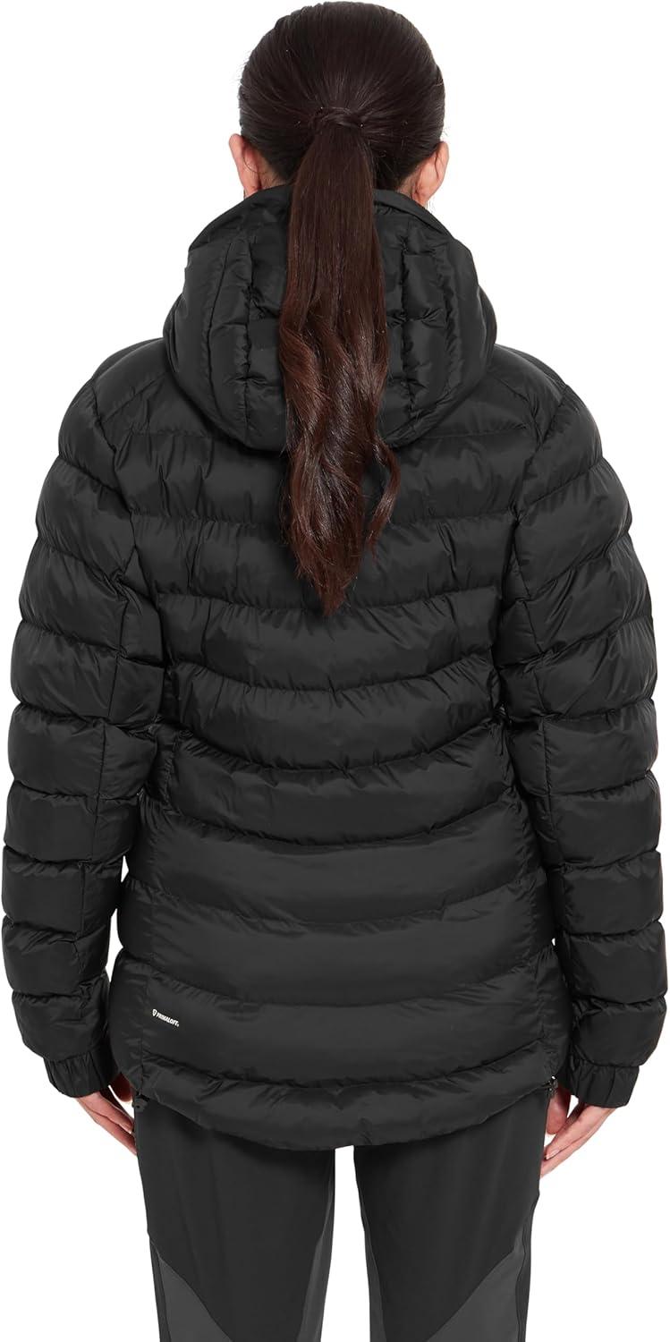 imageRab Womens Nebitron Pro Hooded Jacket Lightweight amp Insulated for Hiking amp MountainBlack