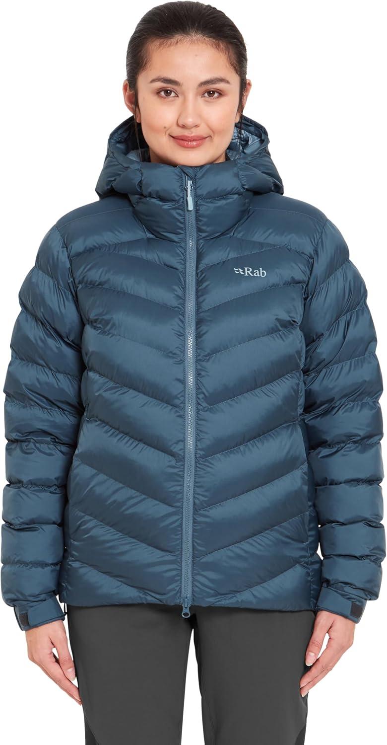 imageRab Womens Nebitron Pro Hooded Jacket Lightweight amp Insulated for Hiking amp MountainOrion Blue