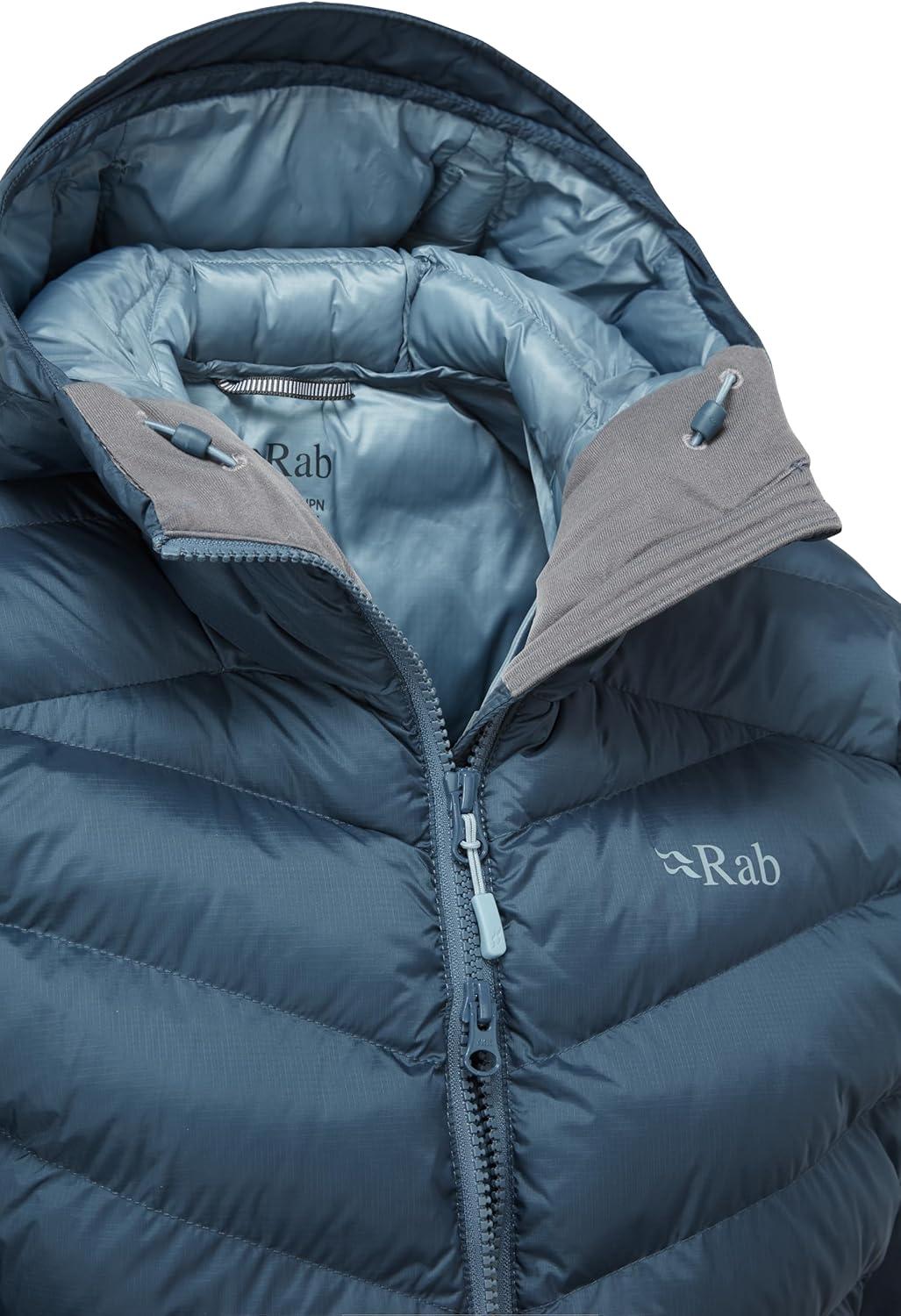 imageRab Womens Nebitron Pro Hooded Jacket Lightweight amp Insulated for Hiking amp MountainOrion Blue