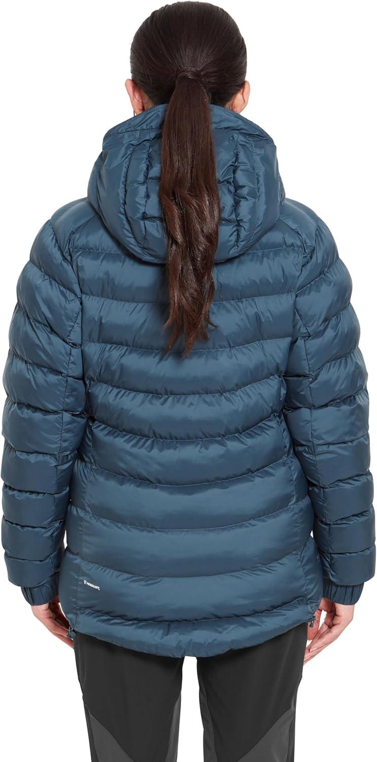 imageRab Womens Nebitron Pro Hooded Jacket Lightweight amp Insulated for Hiking amp MountainOrion Blue