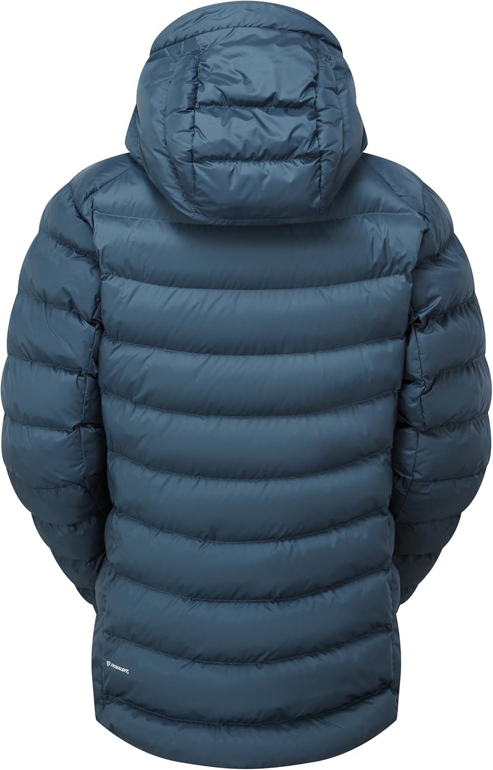imageRab Womens Nebitron Pro Hooded Jacket Lightweight amp Insulated for Hiking amp MountainOrion Blue