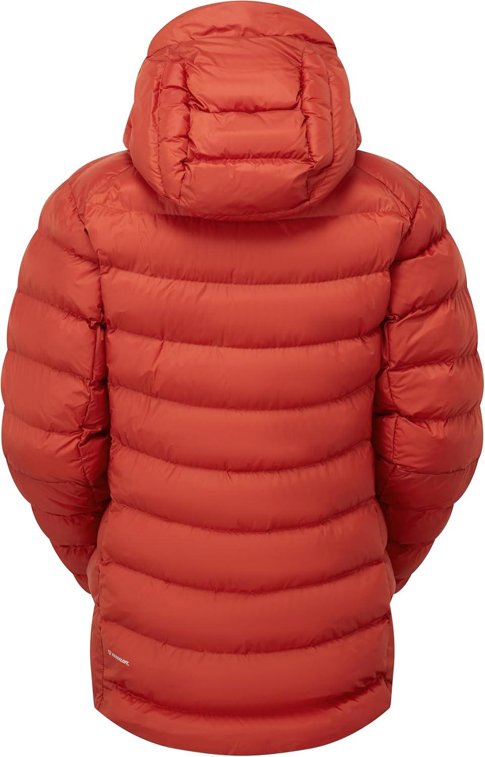 imageRab Womens Nebitron Pro Hooded Jacket Lightweight amp Insulated for Hiking amp MountainTuscan Red