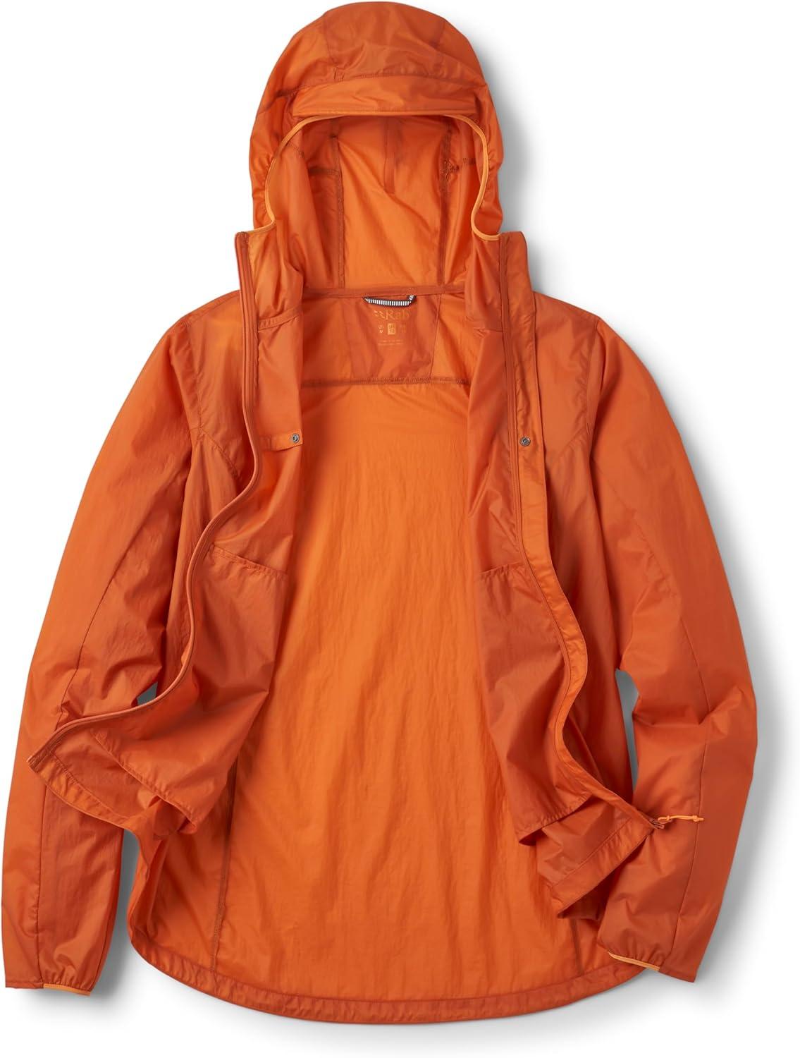 imageRab Womens Vital Hoody Ultralight Windproof Shell Jacket for Hiking Trail Running amp ClimbingDark Melba