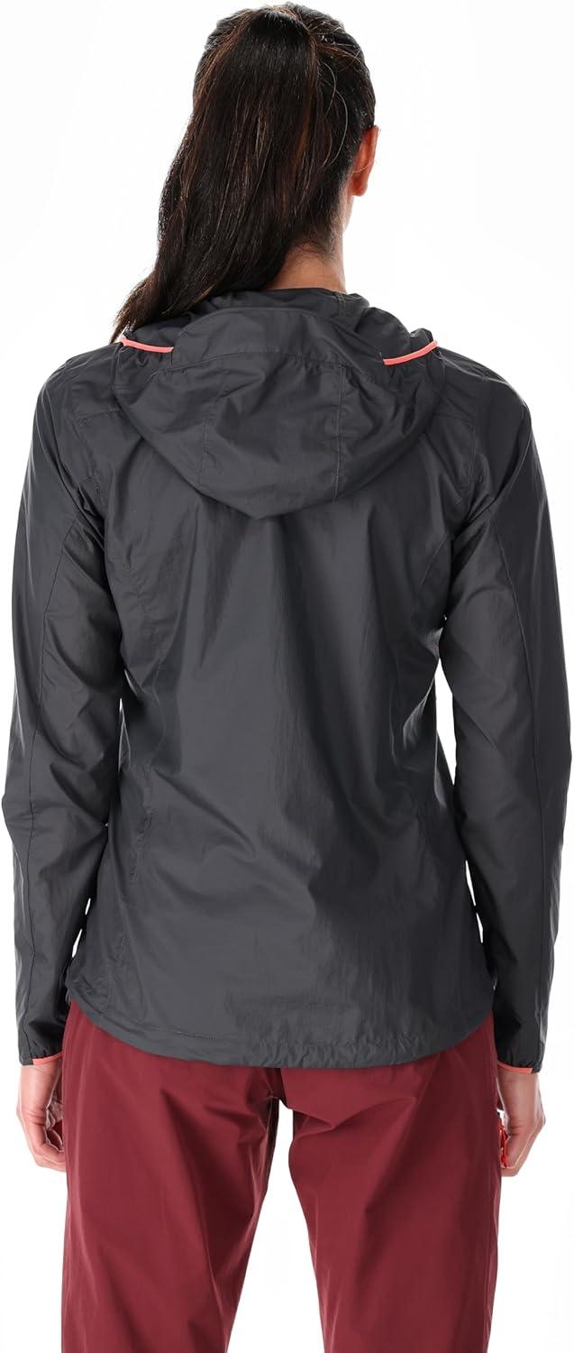 imageRab Womens Vital Hoody Ultralight Windproof Shell Jacket for Hiking Trail Running amp ClimbingGraphene
