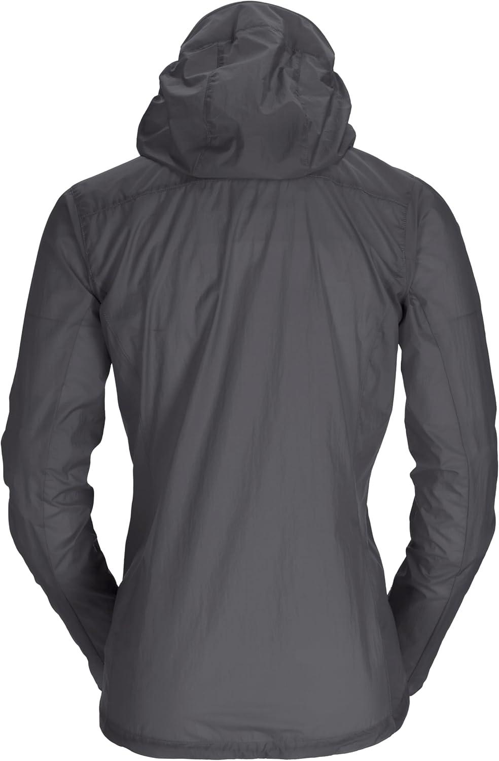 imageRab Womens Vital Hoody Ultralight Windproof Shell Jacket for Hiking Trail Running amp ClimbingGraphene